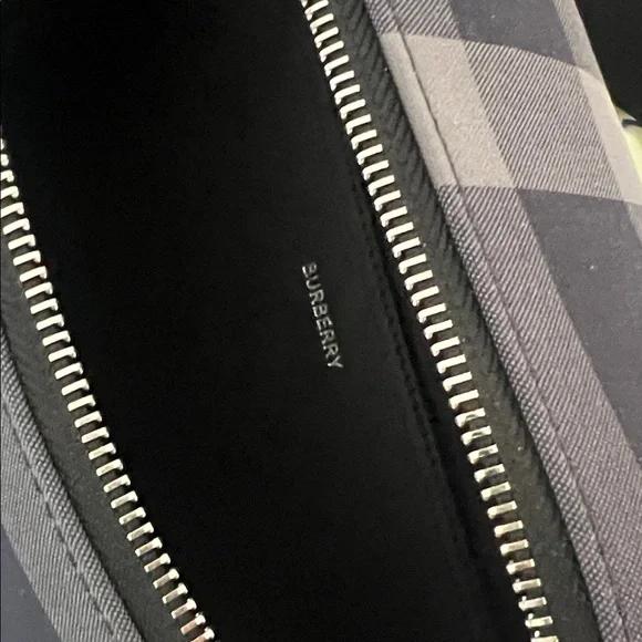 Burberry Black and Red Plaid Belt Bag - Picture 6 of 12